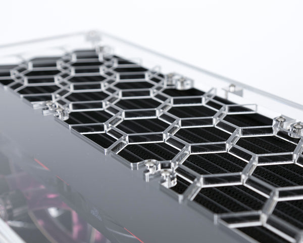 Clear acrylic MITX Mini-ITX computer case