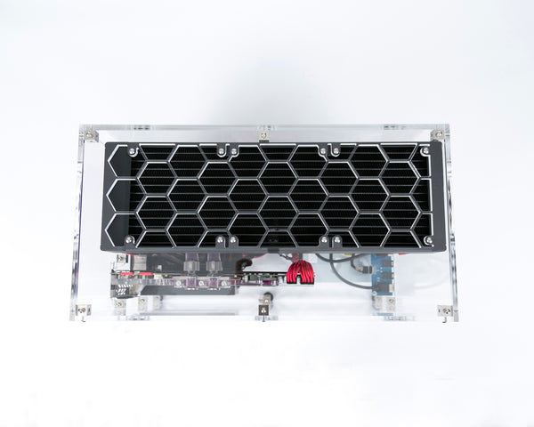 Clear acrylic MITX Mini-ITX computer case