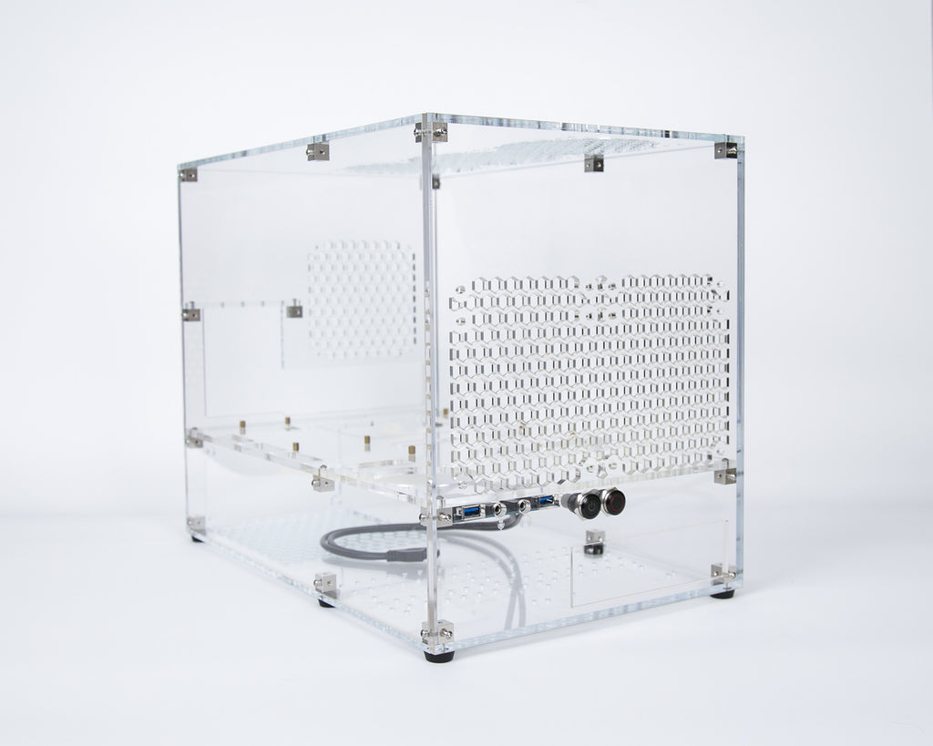 MITX 120 Clear Acrylic Computer Case - SFF – TOMA Fabrications Company