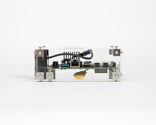 Clear acrylic UDOO x86 maker board case