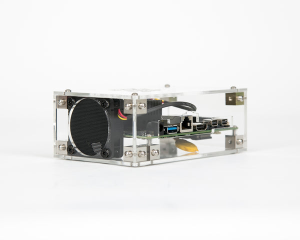Clear acrylic UDOO x86 maker board case