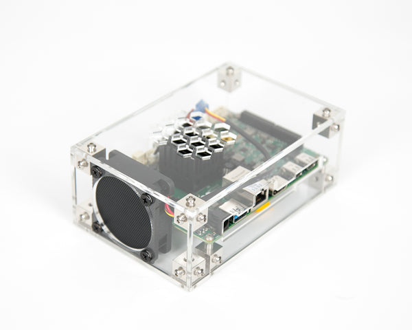 Clear acrylic UDOO x86 maker board case